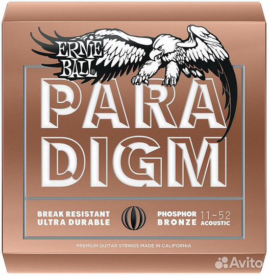 Струны для гитары Ernie Ball 2078 Paradigm Phospho