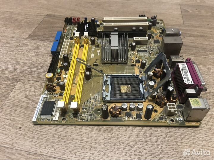 Материнская плата socket p5l-mx