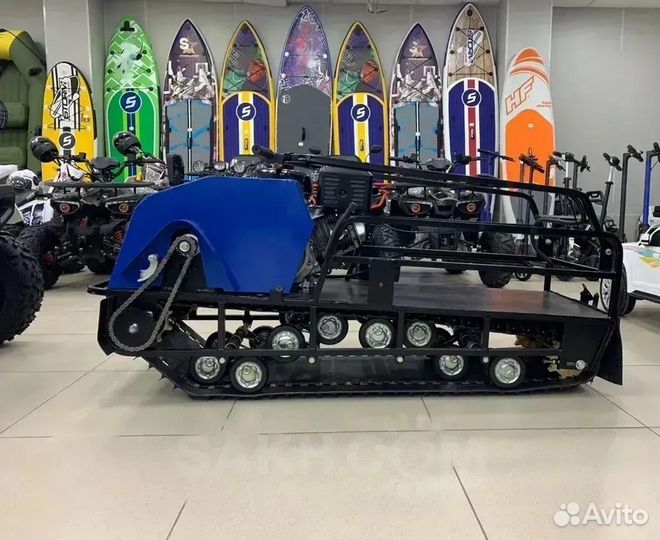 Мотобуксировщик Мужик Лонг 15 лс витринный