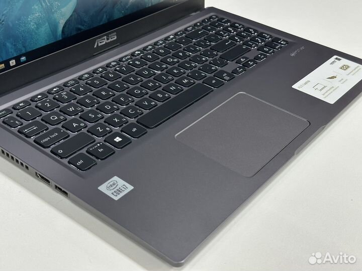 Мощный Asus IPS Core i7 10th 16G озу SSD512g