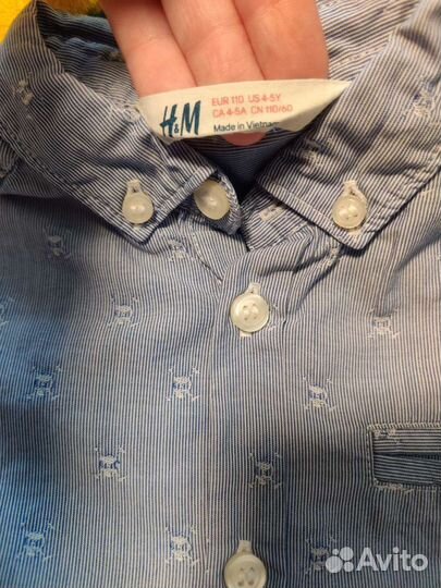 Рубашки р.104-110