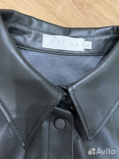 Кожаное платье