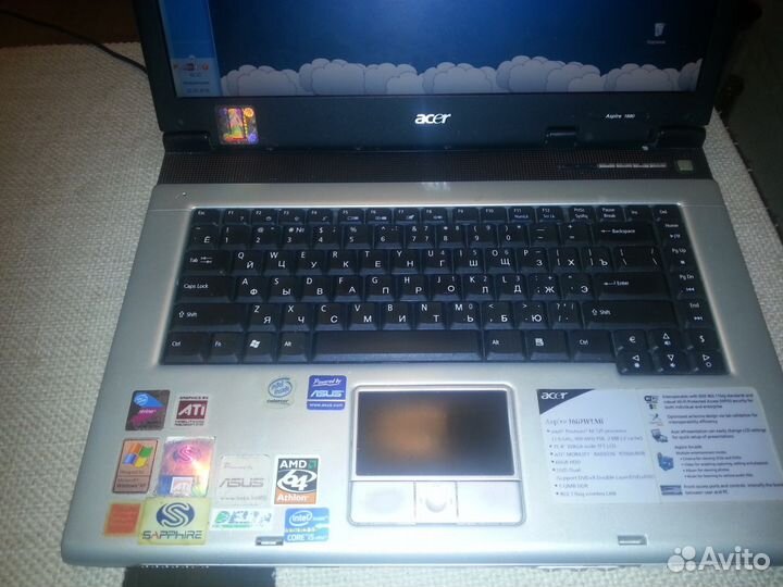 Продам ноут acer 1680