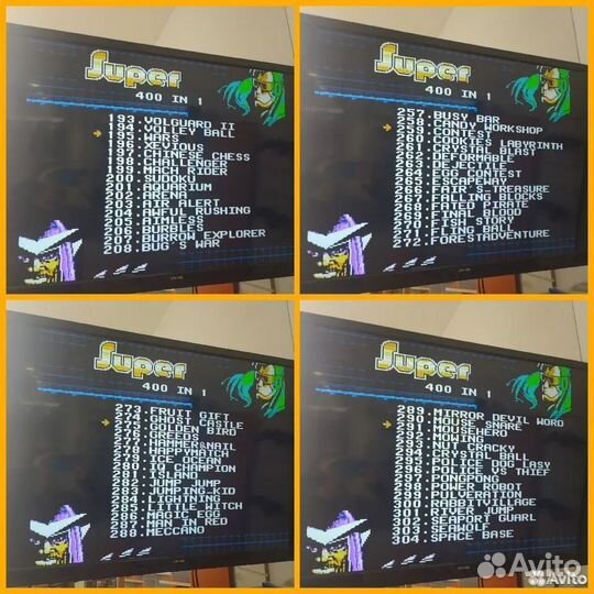 Игровой картридж D'ndy 8bit 400 игр в 1, новый