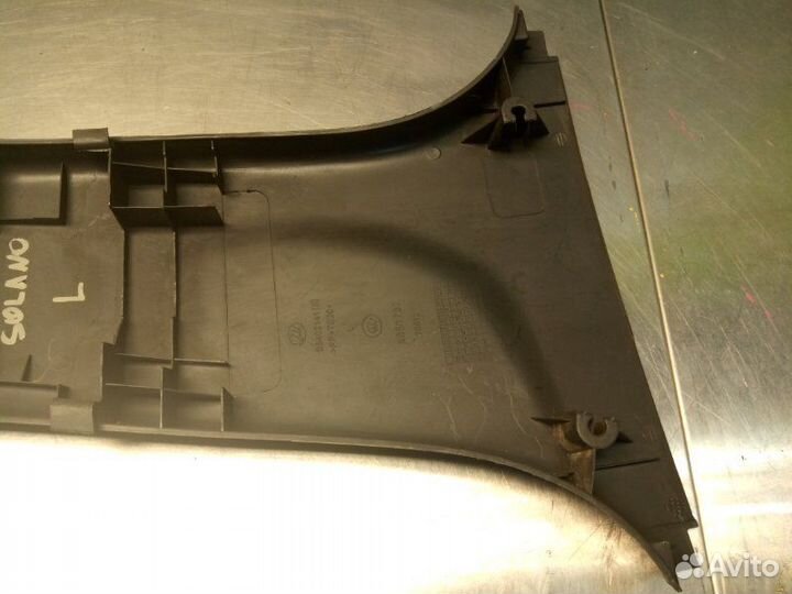 Обшивка стойки центральной левая Lifan Solano 620