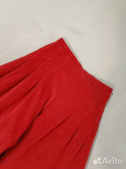 Вельветовая юбка - брюки кюлоты