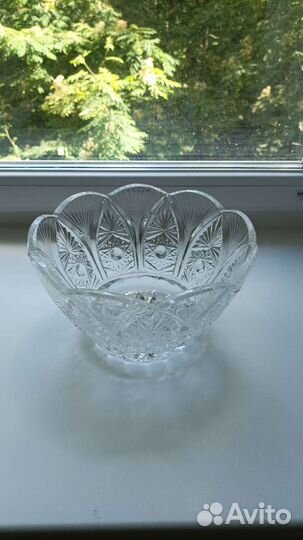Ваза хрустальная СССР
