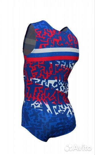 Гимнастический купальник, рост 140-146