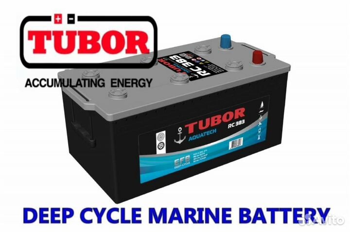 Акб Лодочный Marine Tubor 190ач 1220А Deep Cycle