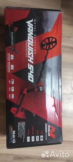 Металлоискатель minelab vanquish 540