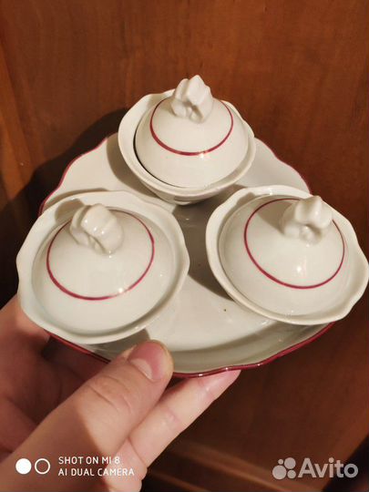 Молочник, набор столовый