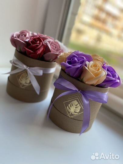 Букет мыльных роз