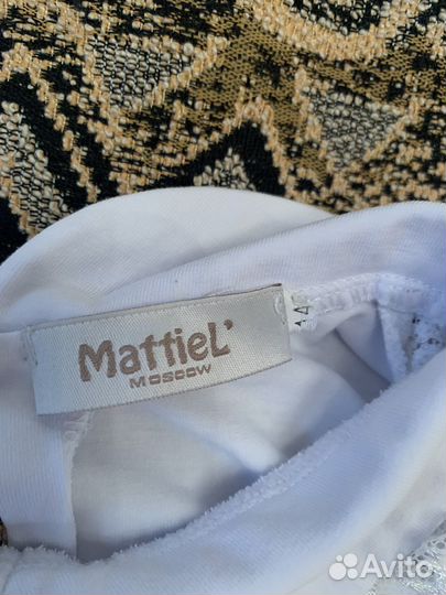 Блузка школьная белая 146