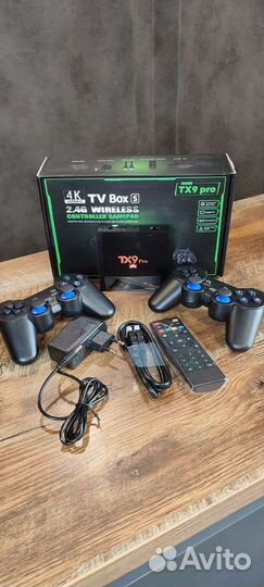 Game box 2в1/Андроид тв и игровая приставка