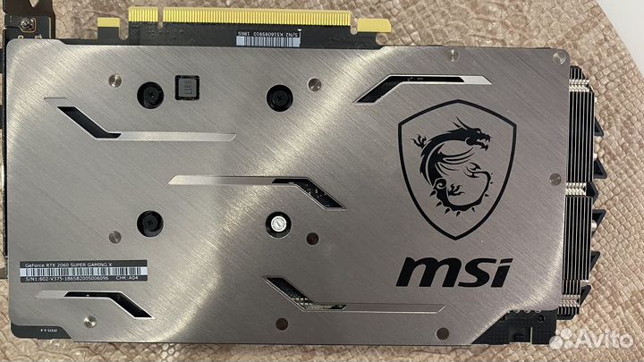 Видеокарта RTX 2060 super gaming X