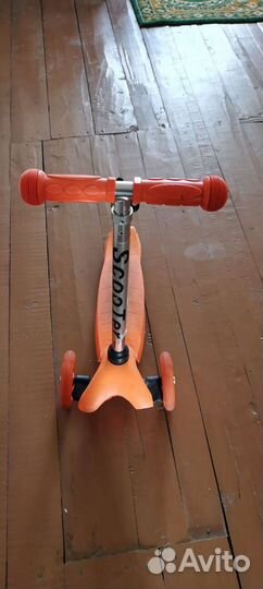 Самокат детский трехколесный бу