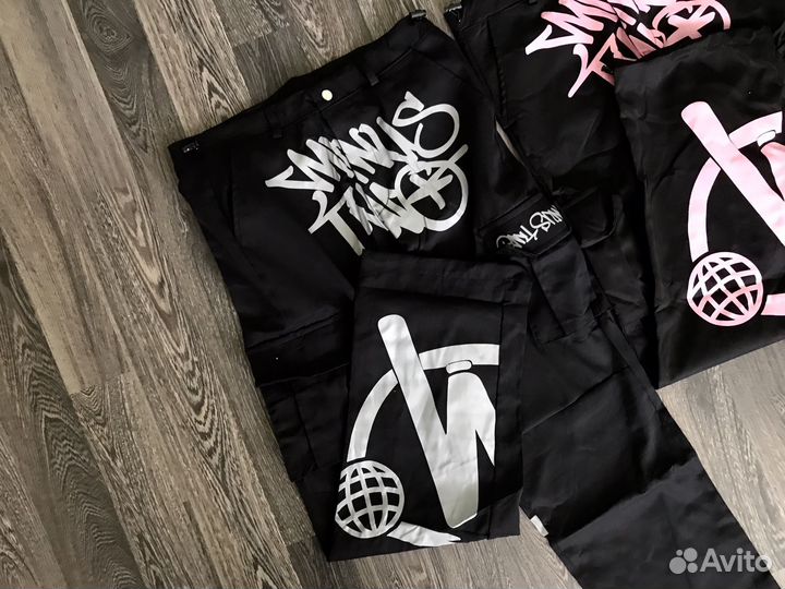 Штаны y2k minus two cargo pants