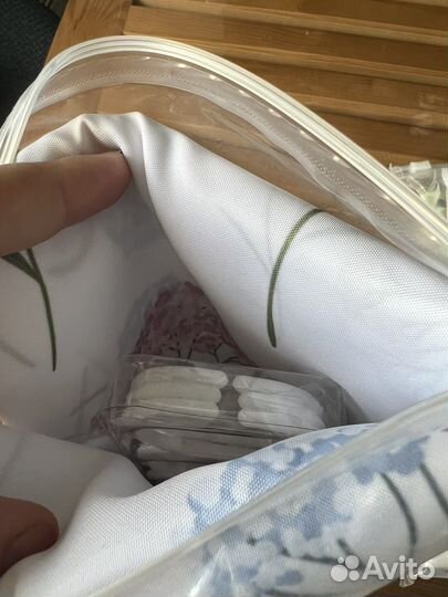 Штора для ванной тканевая новая