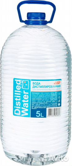 Дистиллированная вода 5 л