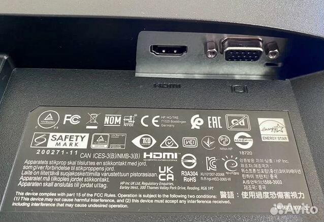 Монитор HP V22