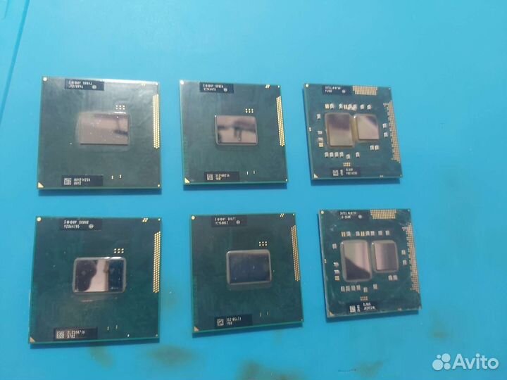 Ноутбучные процессоры Socket G1, G2