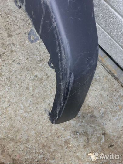 Toyota rav4 юбка переднего бампера