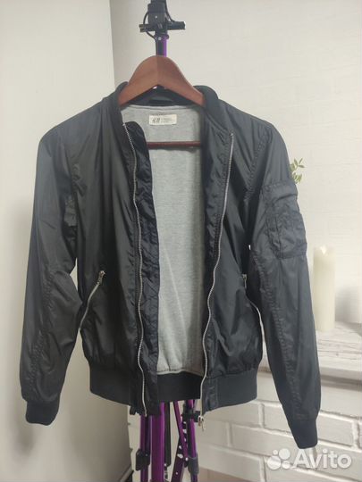 Ветровка-бомбер для мальчика, 146