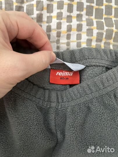 Флисовая поддева reima 80