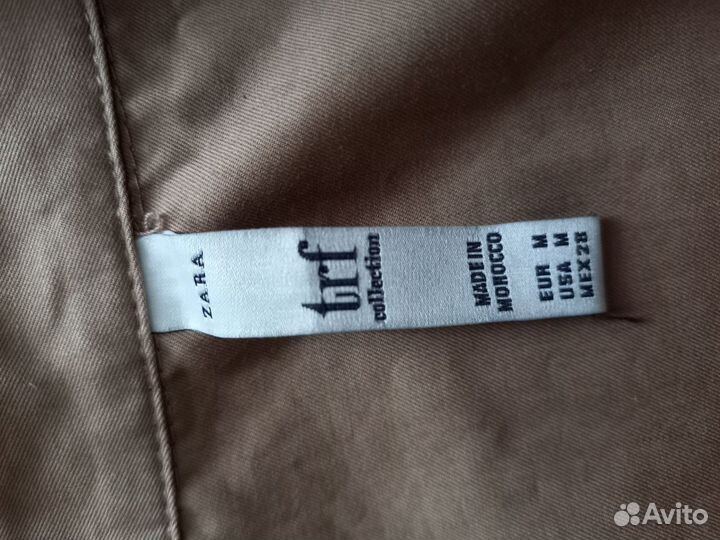 Платье рубашка в стиле сафари Zara