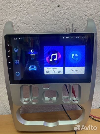 Магнитола android Renault Logan