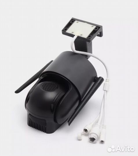 Камера видеонаблюдения с сим картой 4g 2 объектива