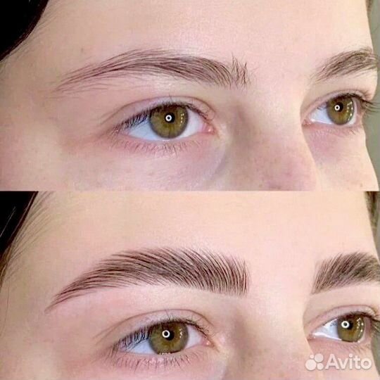 Художественное оформление бровей, Ламинирование