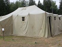 Палатка брезентов�ая пмх (вместимость-120 чел)