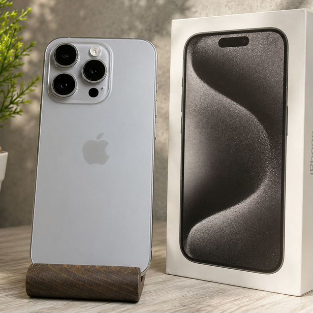 iPhone 15 Pro, 256 ГБ, SIM + eSIM