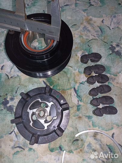 Шкив компрессора кондиционера audi