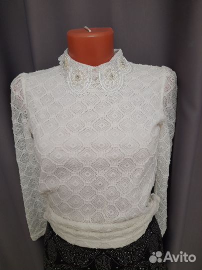 Юбка модная бисером