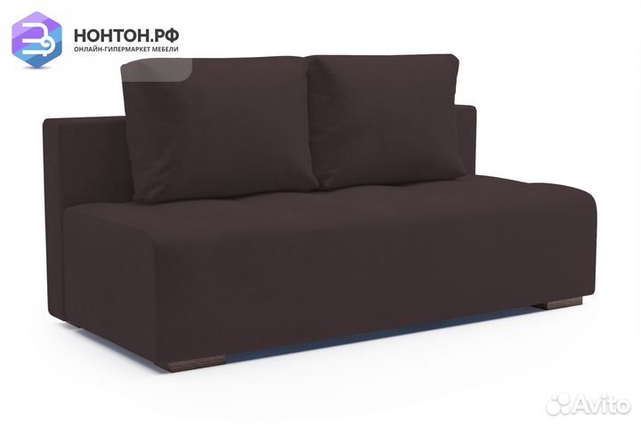 Диван еврокнижка Тюр коричневый