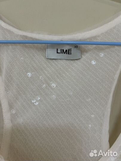 Топ с пайетками Lime