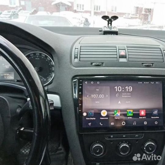 Магнитола Skoda Octavia A5 Android IPS