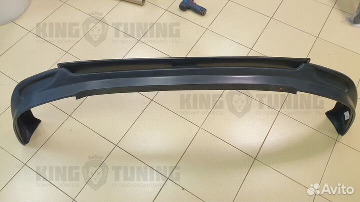 Накладка на передний бампер Zodiak для Лансер 10 2