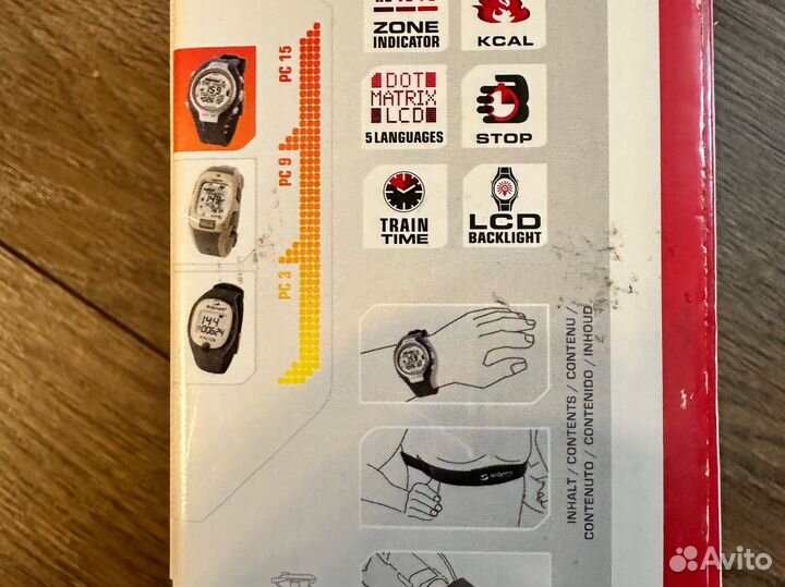 Пульсометр часы sigma PC 15