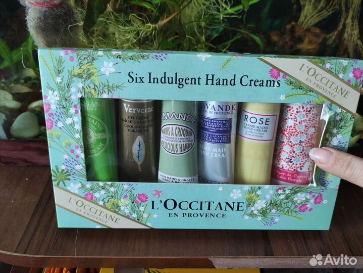 Набор кремов для рук L'Occitane Six Indulgent