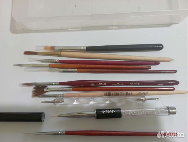 Кисточки для дизайна ногтей