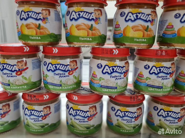 Овощное пюре Агуша