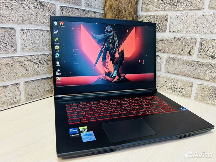Игровой 2023г 144Ghz MSI i5-11400H/RTX3050/16/SSD+