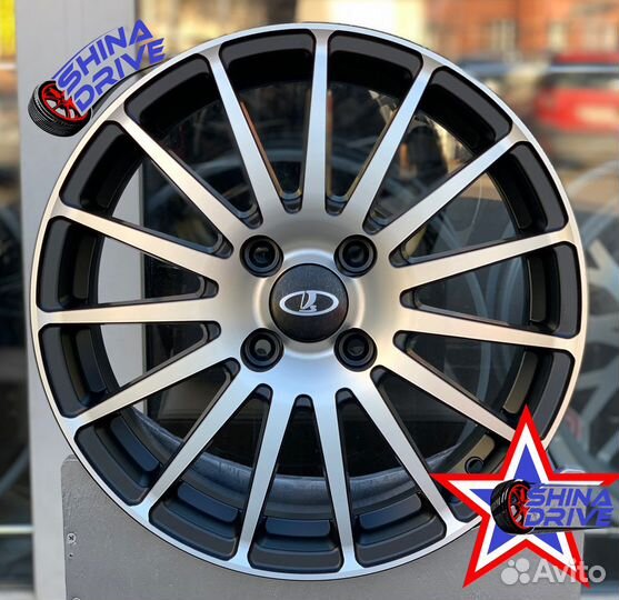 Диски LADA R16 4x98 Black Groove Matt