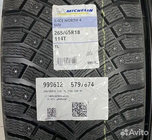 Michelin X-Ice North 4 SUV 265/65 R18