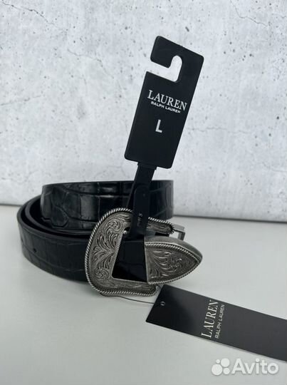 Polo Ralph lauren ремень кожа оригинал новый
