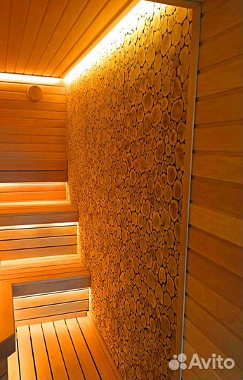 Панно из можжевельника