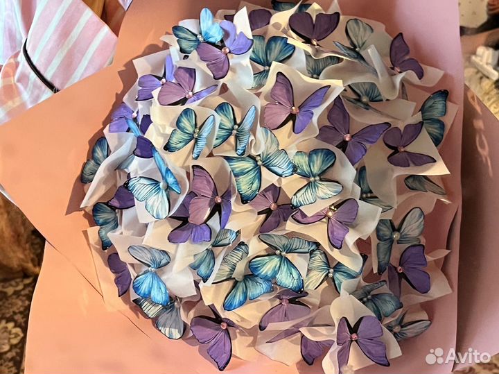 Букет из бабочек